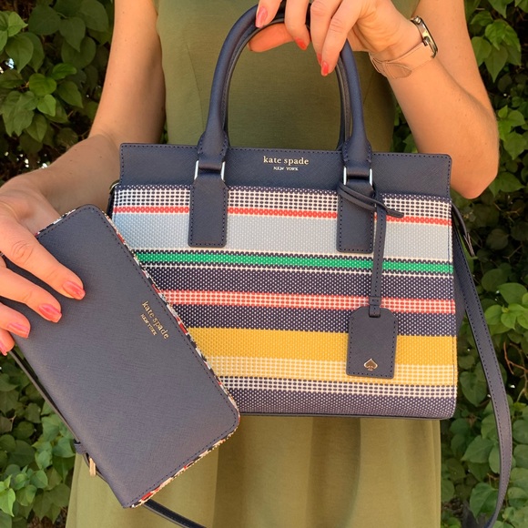 kate spade Handbags - Kate Spade Cameron Boardwalk Crossbody /Wallet Set